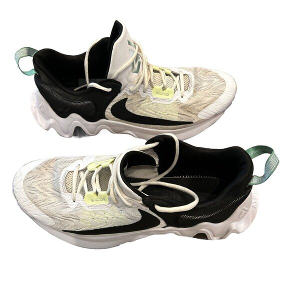 Nike Giannis Immortality 2 Basketball Shoes White Black DM0825-101 Size 12 - Picture 3 of 12